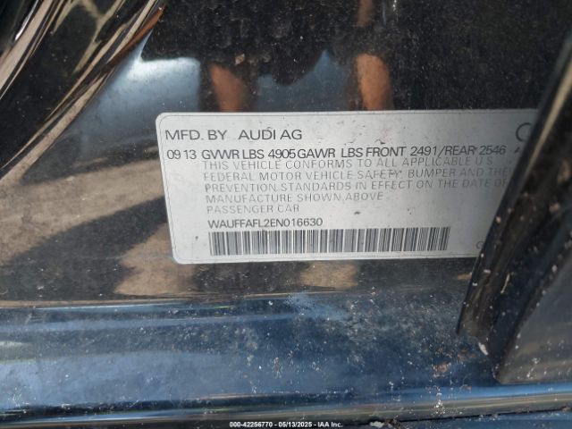 2014 AUDI A4 WAUFFAFL2EN016630 Photo 8