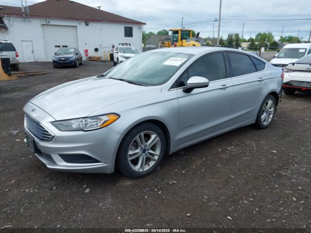 3FA6P0LU2JR161168 Ford Fusion Hybrid Se