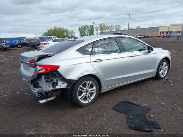 3FA6P0LU2JR161168 Ford Fusion Hybrid Se