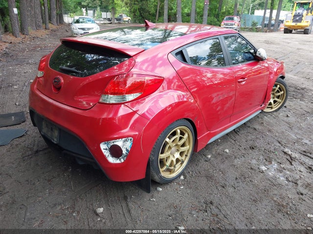 Hyundai Veloster Turbo W/black 2014 KMHTC6AE9EU209444 Image 4