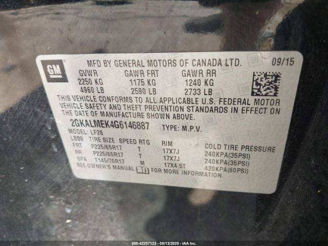 2GKALMEK4G6146887 GMC Terrain Sle-1