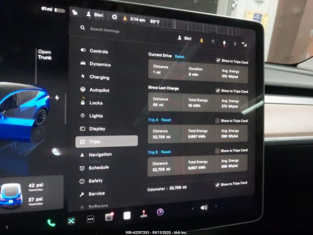 7SAYGAEE2PF773382 Tesla Model Y Awd/long Range Dual Motor All-wheel Drive