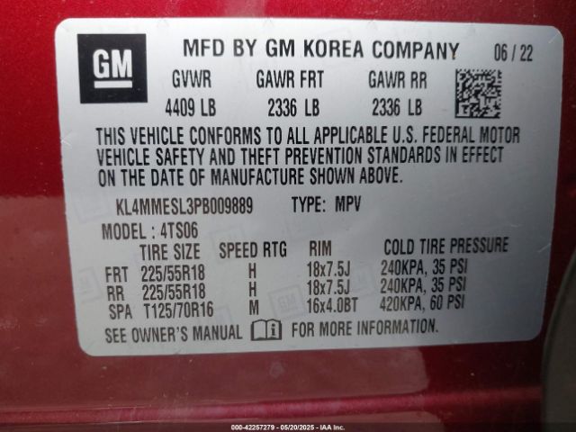 2023 BUICK ENCORE GX KL4MMESL3PB009889 Photo 8