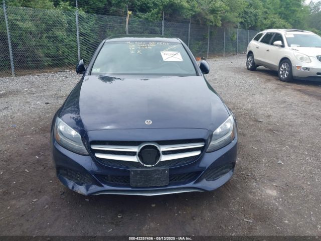 WDDWF4KB7JR410876 Mercedes-Benz C 300 4matic