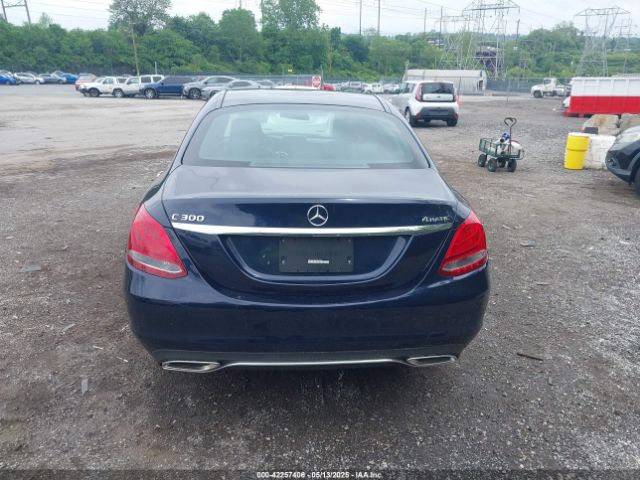 WDDWF4KB7JR410876 Mercedes-Benz C 300 4matic