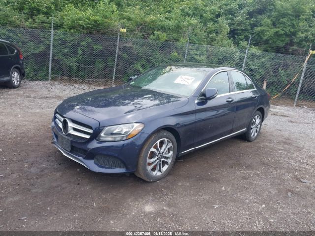 WDDWF4KB7JR410876 Mercedes-Benz C 300 4matic