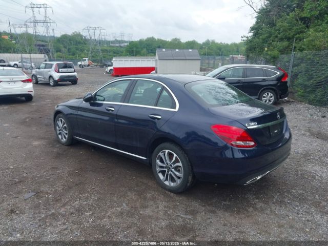 WDDWF4KB7JR410876 Mercedes-Benz C 300 4matic
