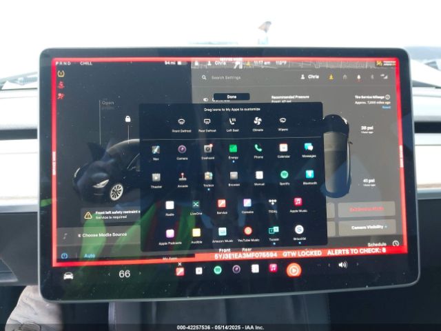 5YJ3E1EA3MF075594 Tesla Model 3 Standard Range Plus Rear-wheel Drive