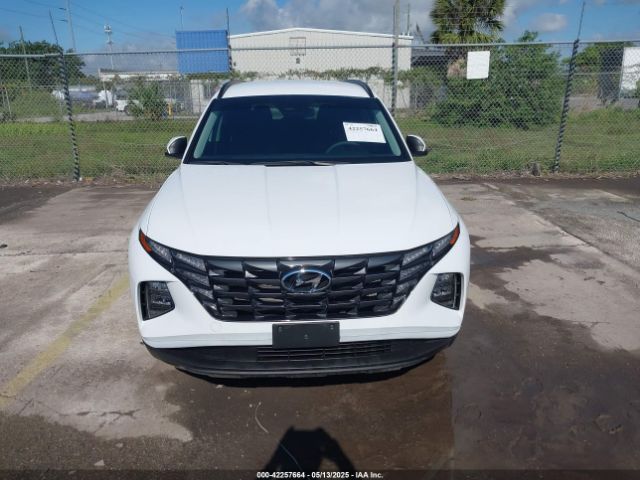 KM8JBCA1XNU015625 Hyundai Tucson Hybrid Blue