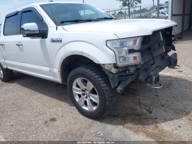 1FTEW1EF7GFB50850 Ford F-150 Platinum