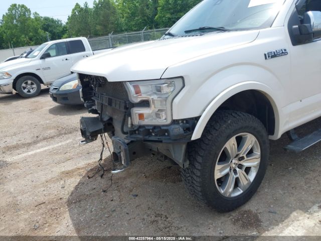 1FTEW1EF7GFB50850 Ford F-150 Platinum