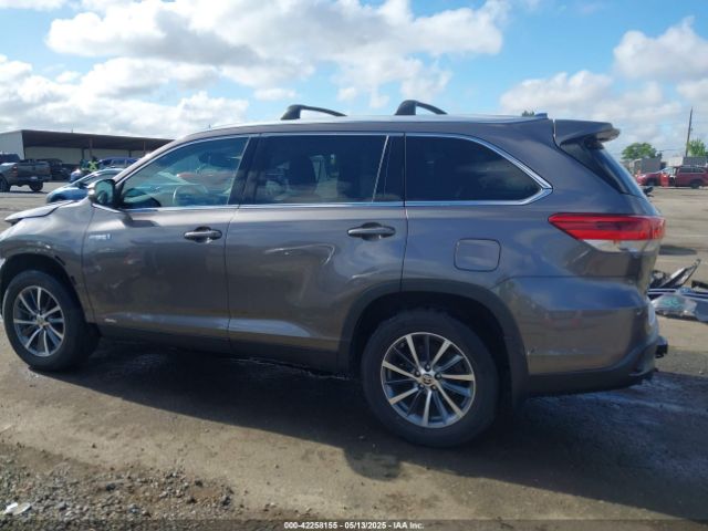 5TDJGRFH6KS078946 Toyota Highlander Hybrid Xle
