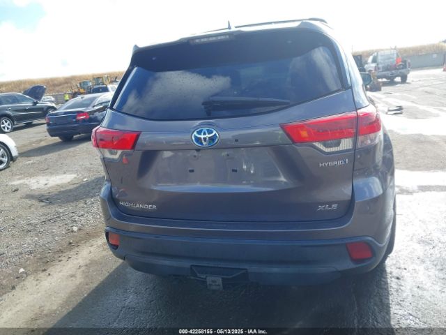 5TDJGRFH6KS078946 Toyota Highlander Hybrid Xle