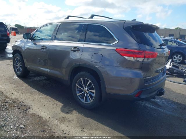 5TDJGRFH6KS078946 Toyota Highlander Hybrid Xle