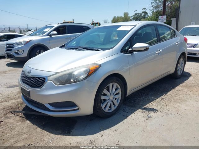 KNAFX4A66E5054684 KIA FORTE LX
