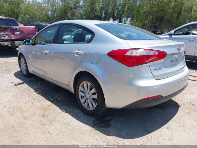 KNAFX4A66E5054684 KIA FORTE LX