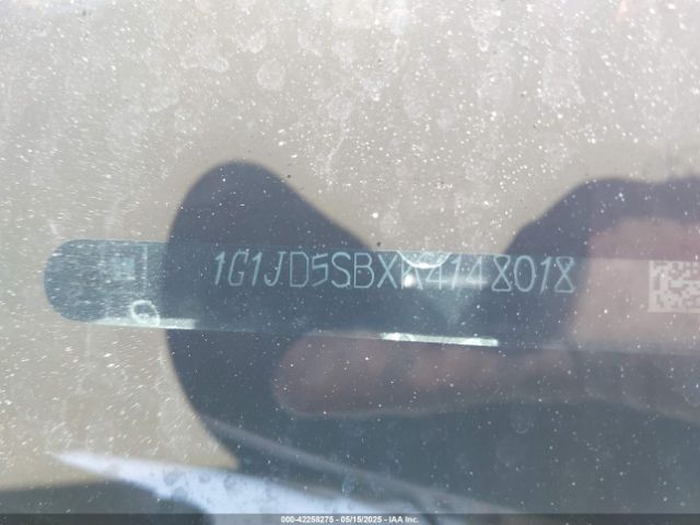 1G1JD5SBXK4148018 Chevrolet Sonic Lt Auto