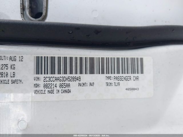 2013 CHRYSLER 300 2C3CCAAG3DH528949 Photo 8