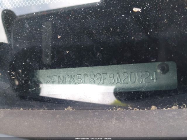 2FMGK5C89FBA20824 Ford FLEX SEL