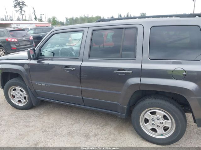 1C4NJRBB9HD111639 Jeep Patriot Sport 4x4