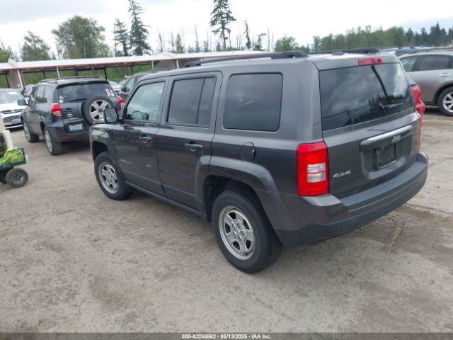 1C4NJRBB9HD111639 Jeep Patriot Sport 4x4