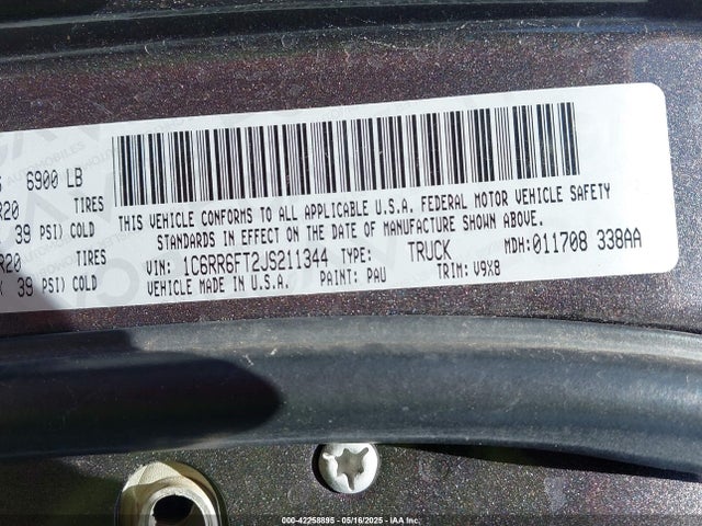 RAM 1500 2018 1C6RR6FT2JS211344 Image 9