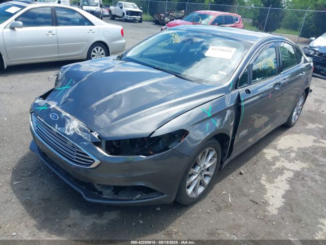 2017 FORD FUSION ENERGI 3FA6P0SUXHR184919 Photo 1