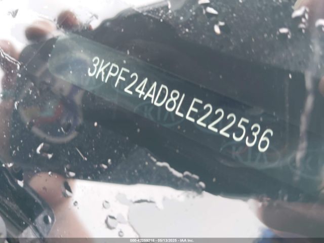 3KPF24AD8LE222536 KIA Forte Lxs