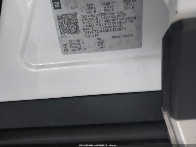 2019 CADILLAC XT4 1GYFZCR49KF142039 Photo 8