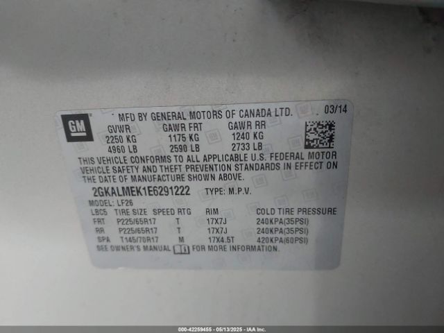 2GKALMEK1E6291222 GMC Terrain Sle-1