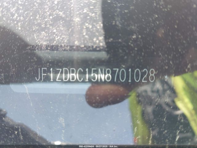 JF1ZDBC15N8701028 Subaru Brz Premium