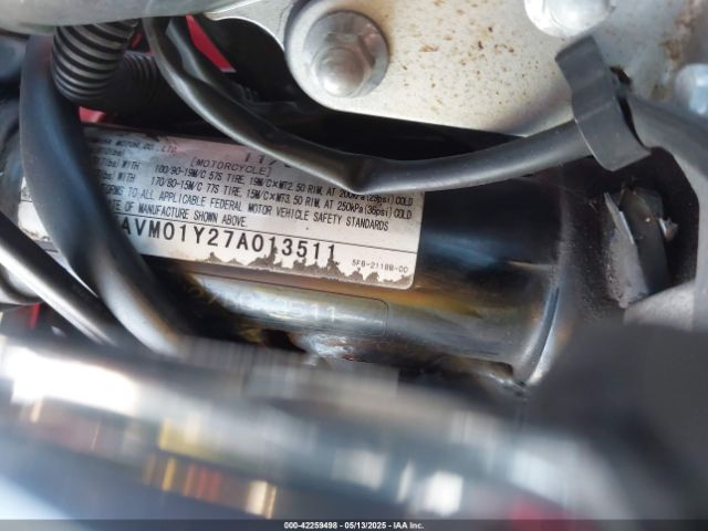 2007 YAMAHA XVS650 JYAVM01Y27A013511 Photo 9