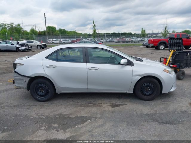 2T1BURHE7EC018770 Toyota COROLLA LE