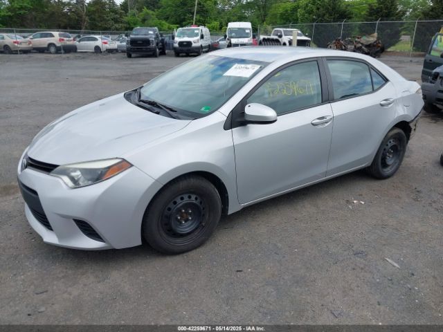 2T1BURHE7EC018770 Toyota COROLLA LE
