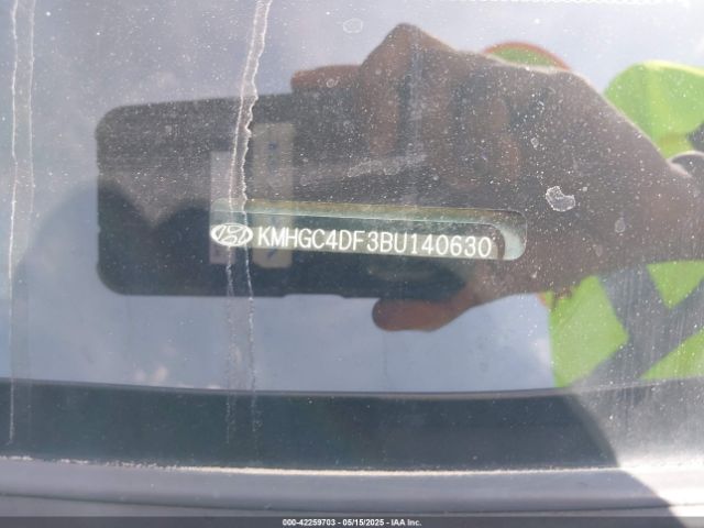 2011 HYUNDAI GENESIS KMHGC4DF3BU140630 Photo 8