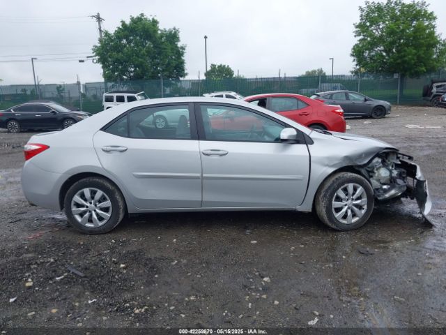 2T1BURHE3EC153955 Toyota COROLLA LE