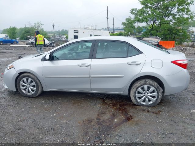 2T1BURHE3EC153955 Toyota COROLLA LE