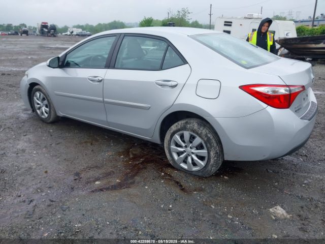 2T1BURHE3EC153955 Toyota COROLLA LE