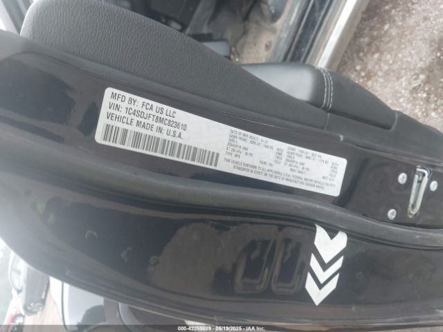 2021 DODGE DURANGO 1C4SDJFT8MC823610 Photo 8