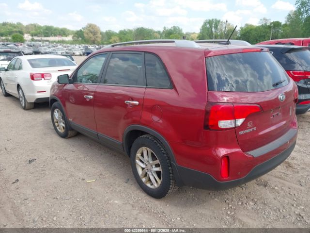 5XYKTCA64EG532227 KIA SORENTO LX