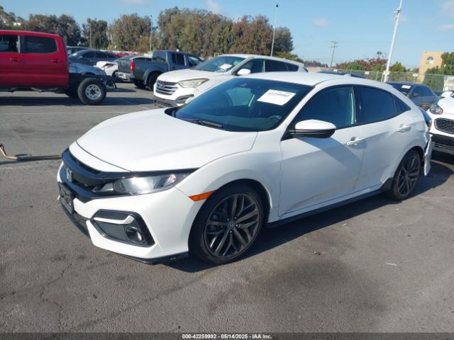 2021 HONDA CIVIC SHHFK7H43MU423035 Photo 1