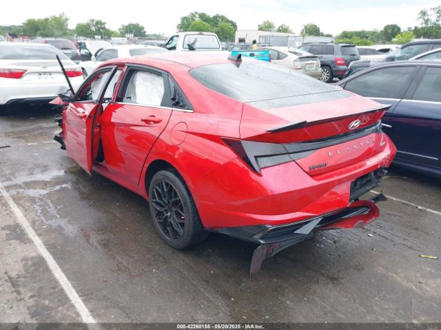 2021 HYUNDAI ELANTRA 5NPLP4AG1MH013053 Photo 2