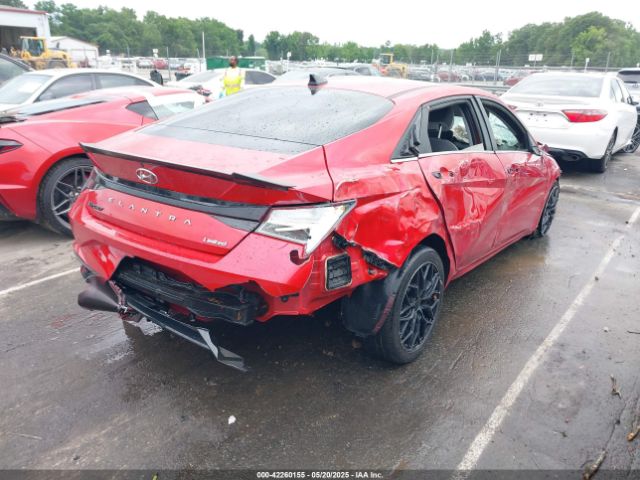 2021 HYUNDAI ELANTRA 5NPLP4AG1MH013053 Photo 3