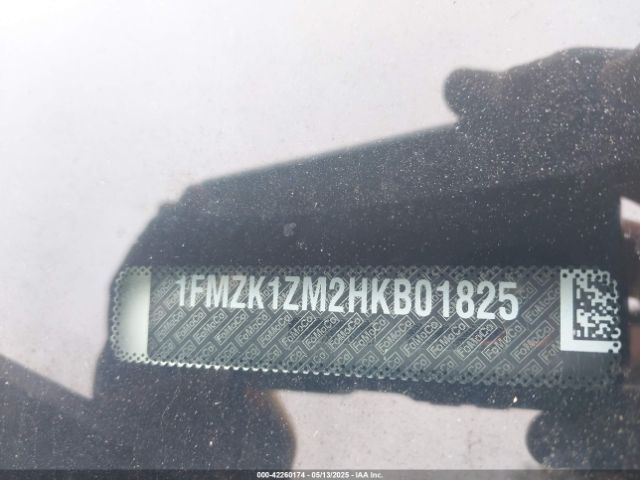 1FMZK1ZM2HKB01825 Ford Transit-150 Xl
