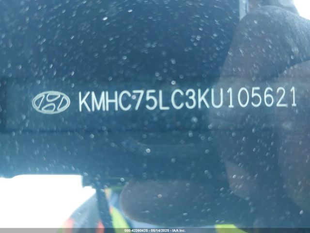 KMHC75LC3KU105621 Hyundai Ioniq Hybrid Sel