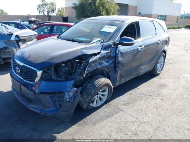 5XYPG4A36KG529394 KIA Sorento 2.4l Lx