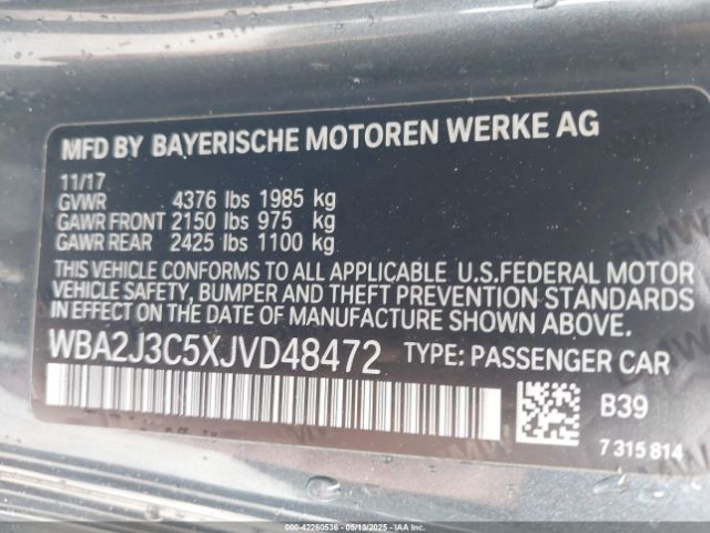 2018 BMW 230I WBA2J3C5XJVD48472 Photo 8