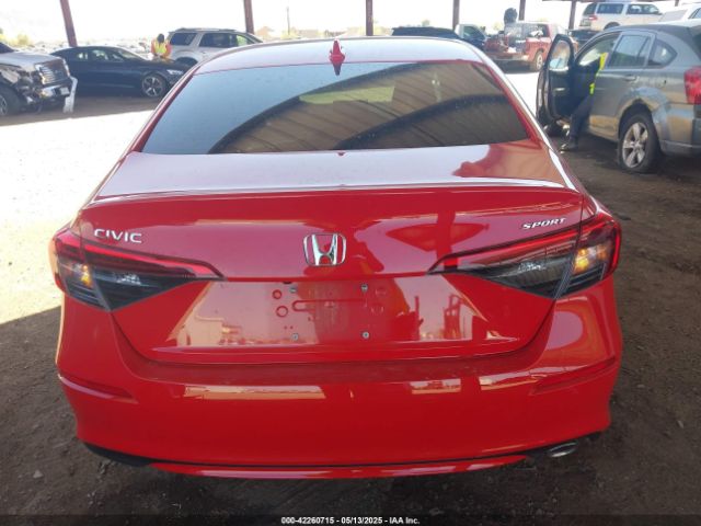 2HGFE2F54PH551906 Honda Civic Sport