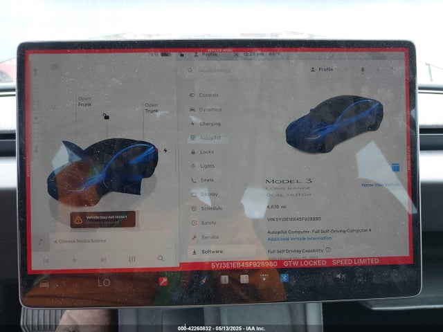 2025 TESLA MODEL 3 5YJ3E1EB4SF928980 Photo 6