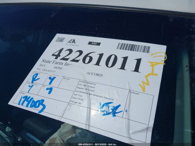 1HGCR2F5XFA199340 Honda Accord Sport